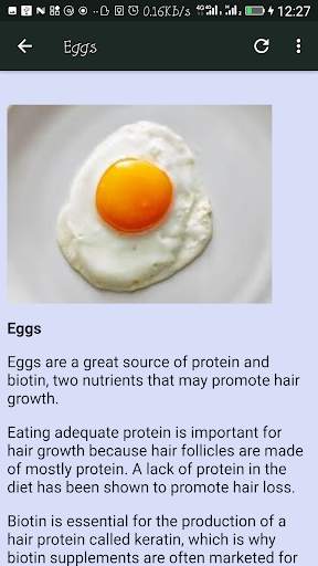 Amazing Foods For Hair Growth screenshot 5