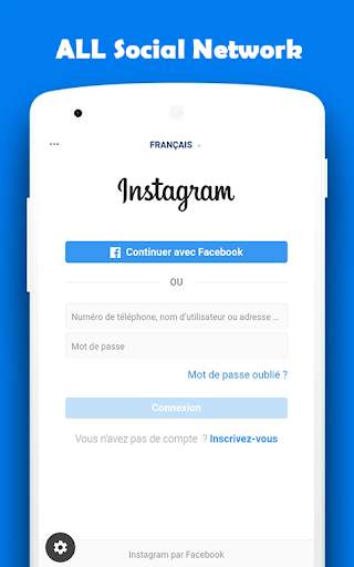 All social media and social network in one app screenshot 5