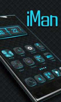 iMan GO Launcher Theme screenshot 1