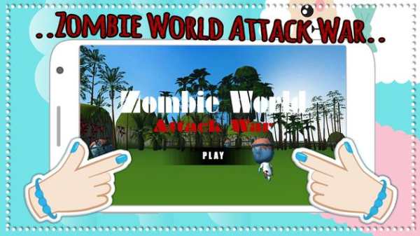 Zombie Dunia Serangan Perang screenshot 1