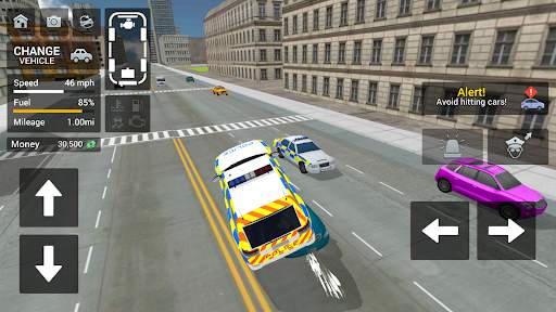 Police Car Driving Motorbike screenshot 19