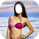Bikini Suit Photo Montage logo