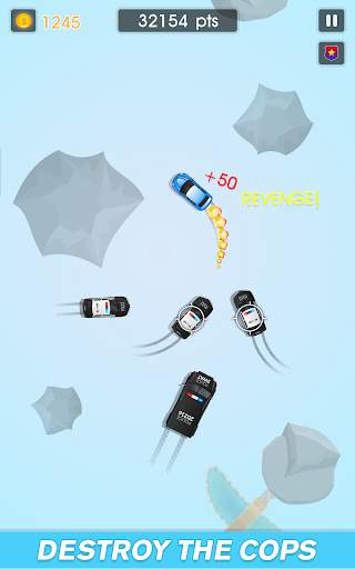 Hot Pursuit Police Car Chase - Driving Games Free screenshot 4