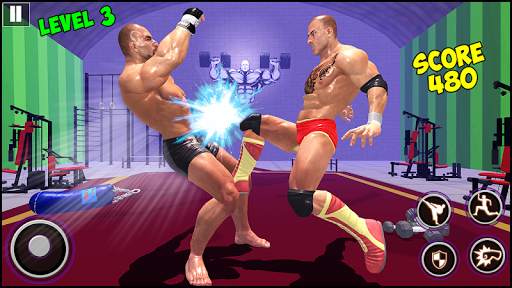 Gym BodyBuilders Fighting game : fight simulator screenshot 3