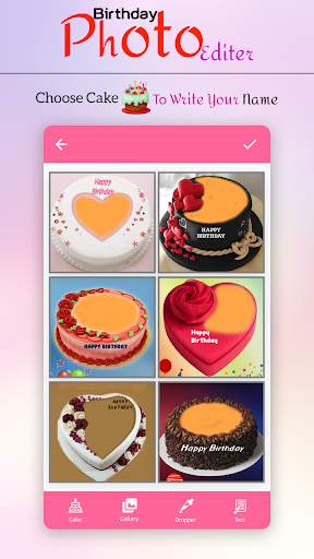 Birthday Photo Editor screenshot 3