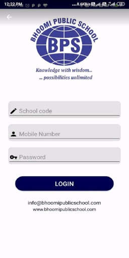 Bhoomi Pulic School screenshot 1