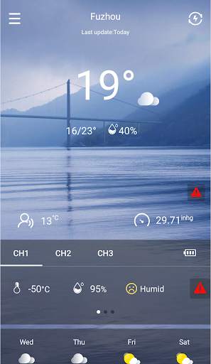WeatherSense screenshot 2