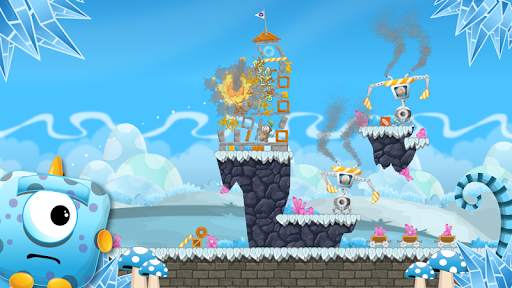 Slingshot Monsters - Angry Defenders Of Planet X screenshot 2