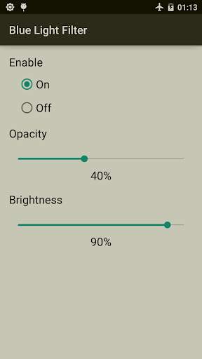 Blue Light & Brightness Filter screenshot 2