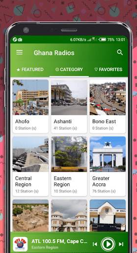 Ghana Radios - All Ghana Radio Stations App screenshot 2