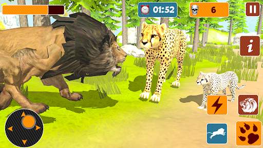 Angry Lion - Hunting Simulator स्क्रीनशॉट 4
