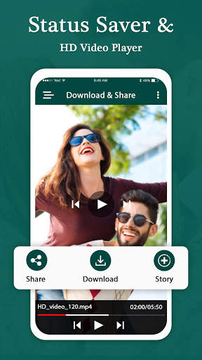 Status Saver: Max Video Player screenshot 1