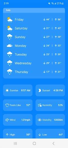 Weather Mode: Weather Launcher screenshot 2