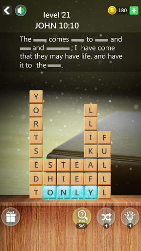 Bible word verse : stack puzzl screenshot 1
