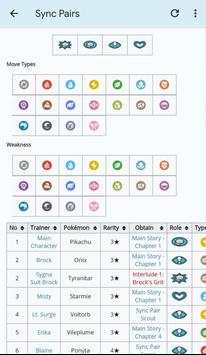 Pokémon Masters Guide & Wiki! screenshot 4