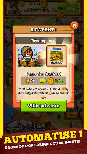 Idle Frontier: Tap Tap Town screenshot 4