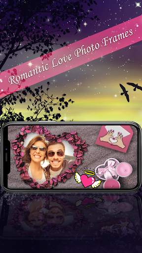 Romantic Love Photo Frames - Couple Photo Editor screenshot 1