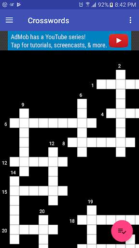 Crosswords screenshot 1