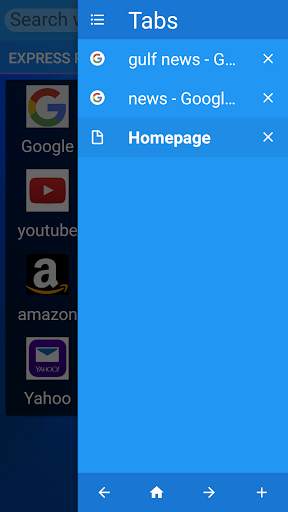 GO Browser screenshot 2