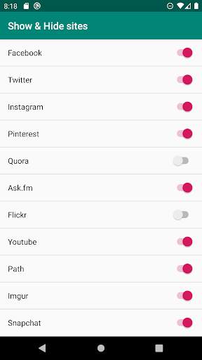 All social media & social network in one app screenshot 4