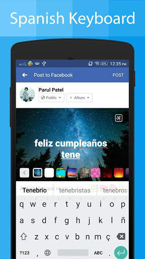 Spanish Keyboard and Translator screenshot 23