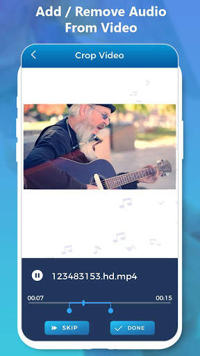 Add Remove Audio From Video : Audio Video Mixer 1 تصوير الشاشة