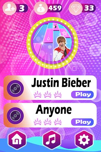 Justin Bieber Piano Game screenshot 1