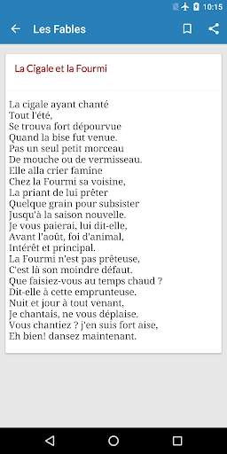 Les Fables (sans internet) screenshot 5