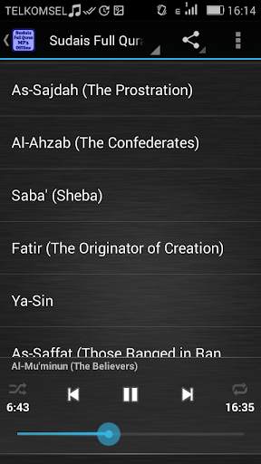 Sudais Full Quran MP3 Offline screenshot 5