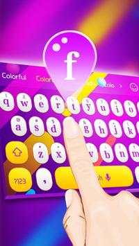 Colorful Bubbles Keyboard screenshot 2