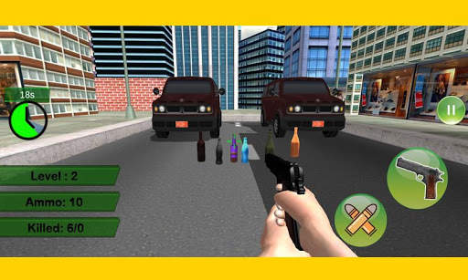 Real Bottle Shooting Game screenshot 2