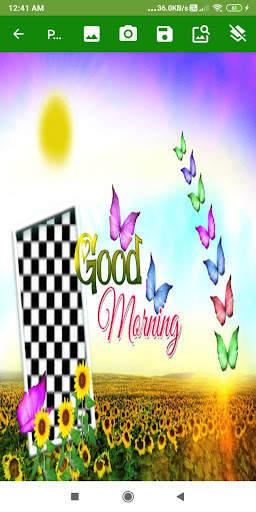Good Morning Photo Frames screenshot 7