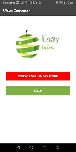 Views Increaser - YouTube/Webs screenshot 1
