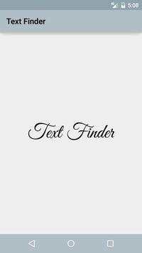 Text Finder screenshot 1