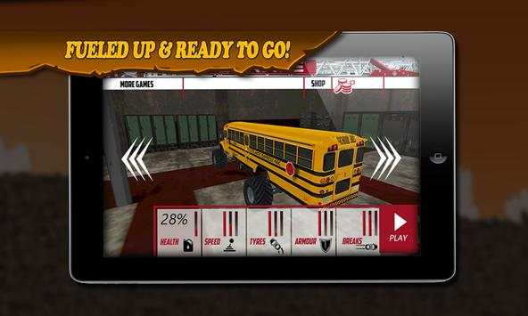 3D Monster Bus Simulator 2015 screenshot 2