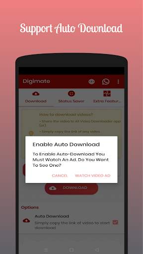 Digimate - All Video Downloader App screenshot 2