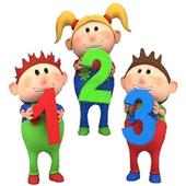 1 2 3 Kids Math Game icon