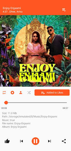 Yazh Music: Music player, Songs,Mp3 Player,Offline screenshot 3