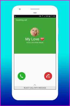 Fake Call Sexy Girl screenshot 1