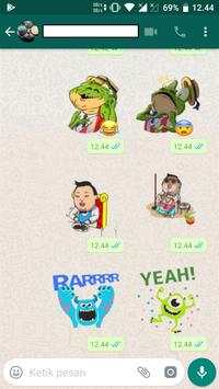 New Cartoon Sticker for WhatsApp 2019 screenshot 2