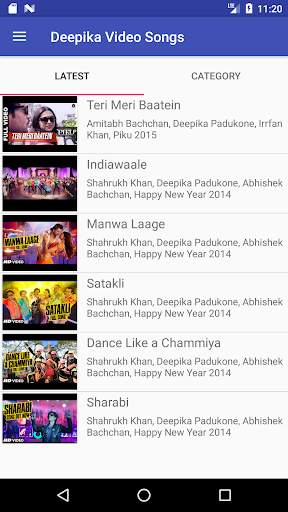 Deepika Padukone Video Songs & Lyrics screenshot 1