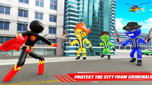Stickman Rope Superhero Game screenshot 6