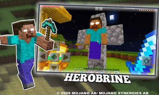 Herobrine Mod & Craft screenshot 1