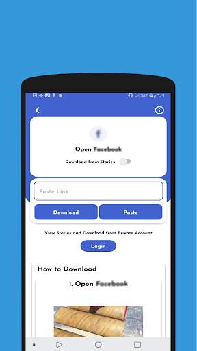 Video Downloader for Facebook screenshot 1