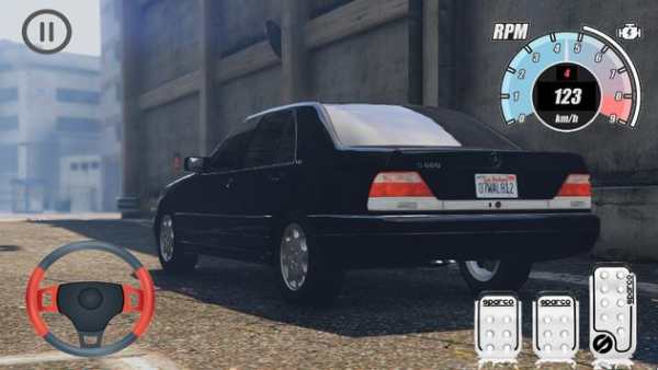 Driving Simulator S600 Mercedes 2019 screenshot 1