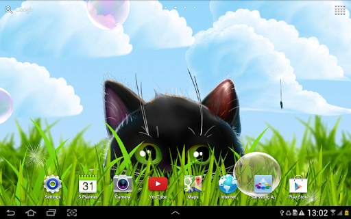 Cute Kitten Live Wallpaper screenshot 9
