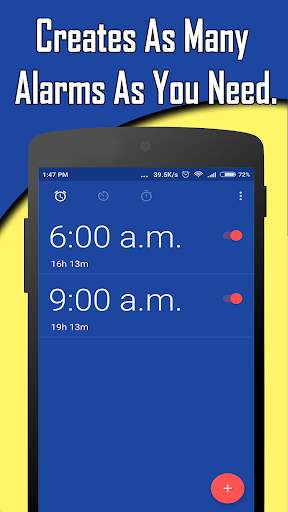 Alarm Clock   Timer   Stopwatch screenshot 1