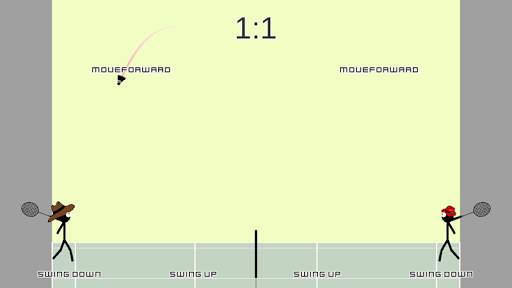 Stickman Badminton League screenshot 4