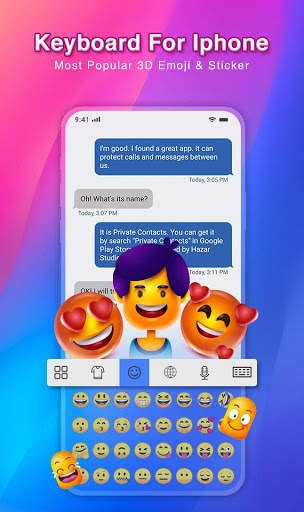 keyboard for ios 13 - Keyboard for iPhone screenshot 2
