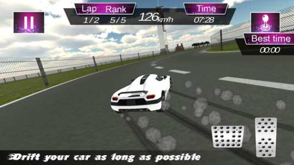 Real Racing In Car screenshot 2